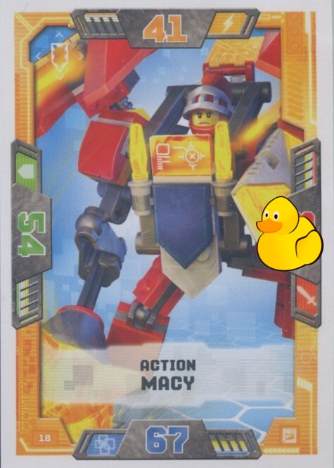 LEGO Nexo Knights Serie 2 | #018 Action Macy