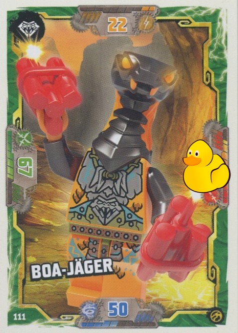 LEGO Ninjago Serie 7 | #111 Boa-Jäger