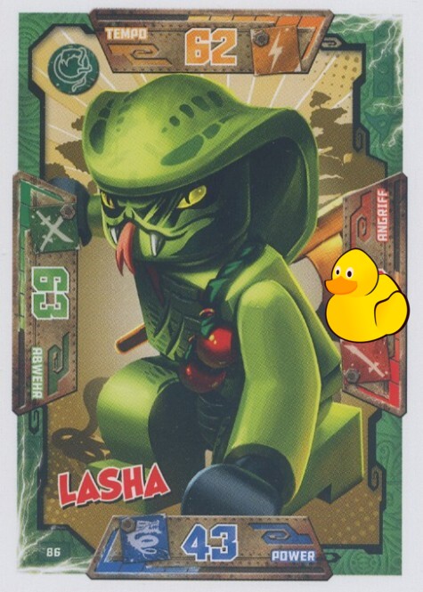 LEGO Ninjago Serie 1 | #086 Lasha