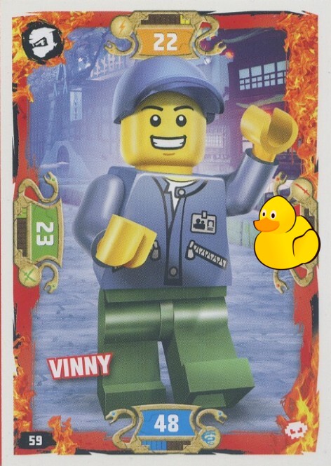 LEGO Ninjago Serie 5 | #059 Vinny LEGO Ninjago Serie 5 | #059 Vinny