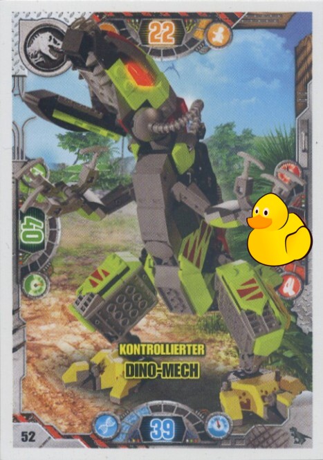 LEGO Jurassic World Serie 2 | #052 Kontrollierter Dino-Mech