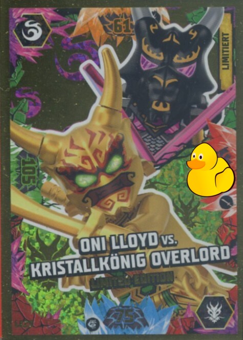 LEGO Ninjago Serie 8 | #LE25 Lloyd vs. Kristallkönig Overload