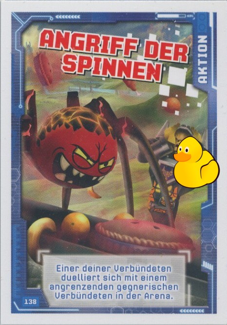 LEGO Nexo Knights Serie 1 | #138 Angriff der Spinnen