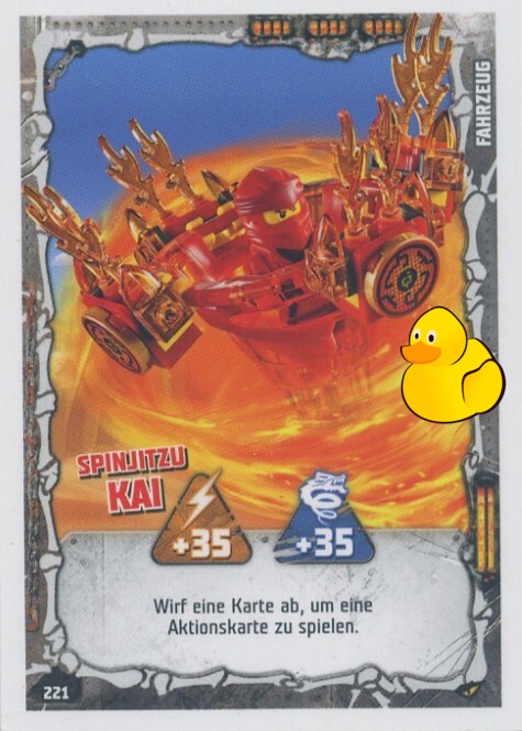 LEGO Ninjago Serie 4 | #221 Spinjitzu Kai 