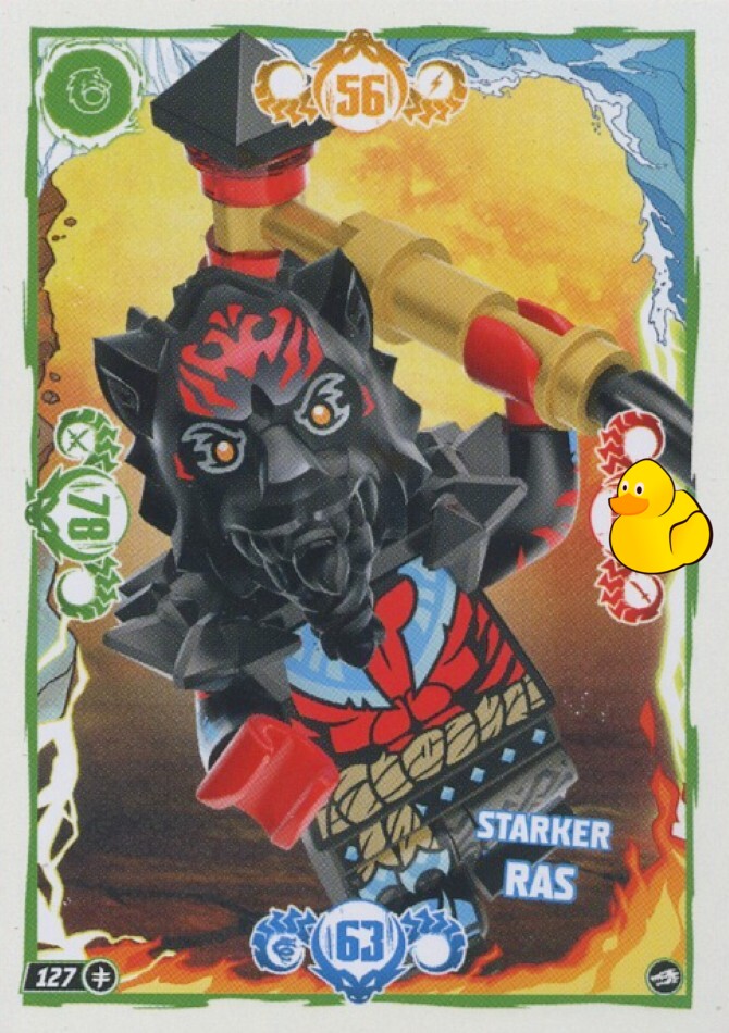 LEGO Ninjago Serie 10 |  #127 Starker Ras