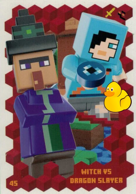 LEGO Minecraft Serie 3 | #045 Witch vs Dragon Slayer