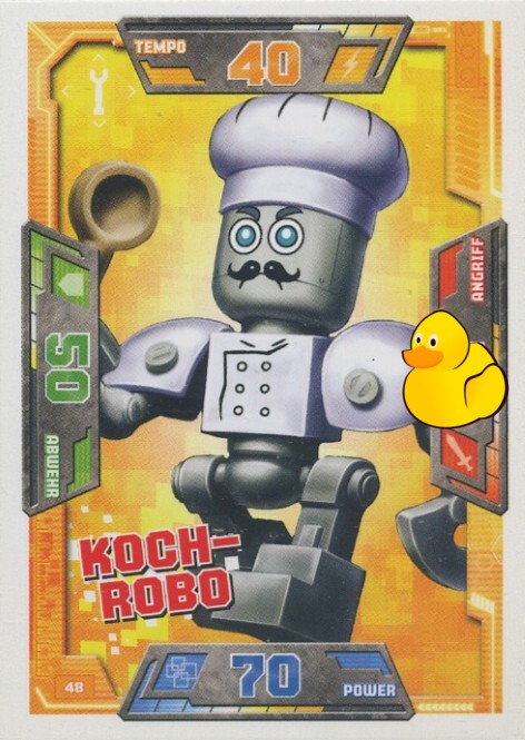 LEGO Nexo Knights Serie 1 | #048 Koch-Robo