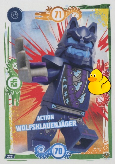 LEGO Ninjago Serie 9 Next Level  | #111 Action Wolfsklauenjäger