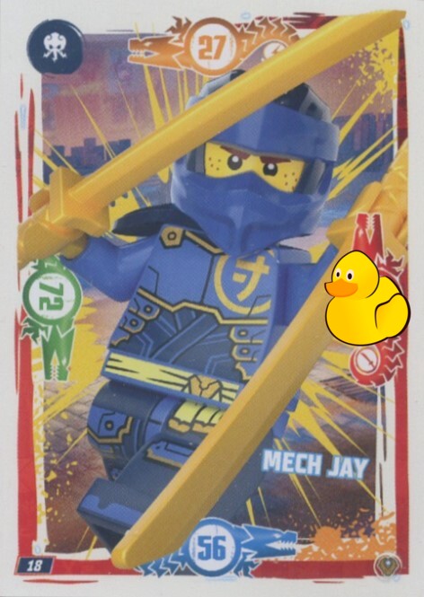 LEGO Ninjago Serie 9 Next Level  | #018 Mech Jay