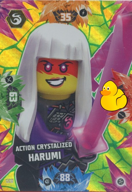 LEGO Ninjago Serie 8 | #120 Action Crystalized Harumi