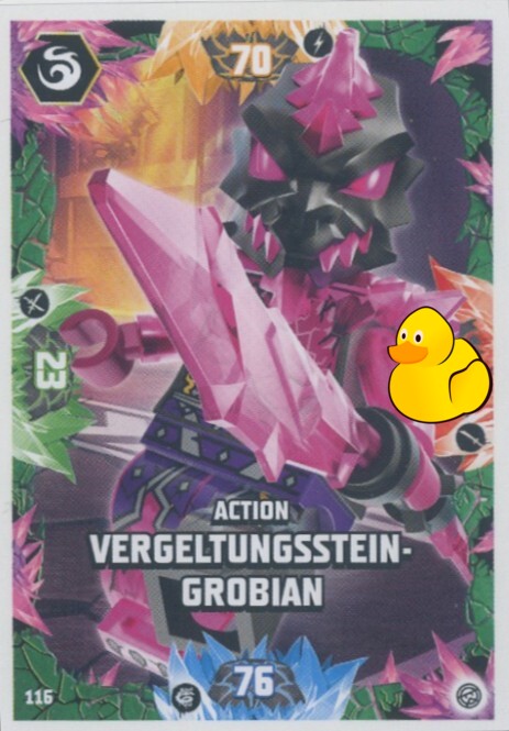 LEGO Ninjago Serie 8 | #116 Action Vergeltungsstein-Grobian