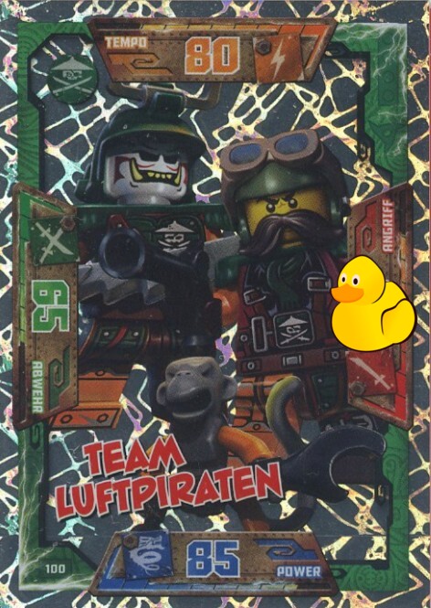 LEGO Ninjago Serie 1 | #100 Team Luftpiraten