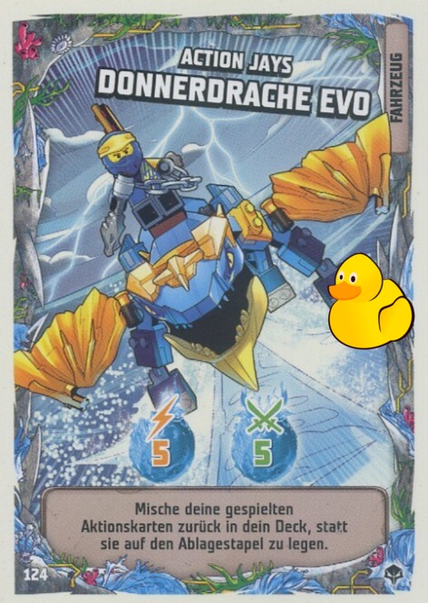 LEGO Ninjago Serie 7 Next Level | #124 Action Jays Donnerdrache EVO