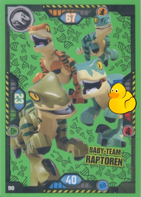 LEGO Jurassic World Serie 1 | #090 Baby-Team Raptoren
