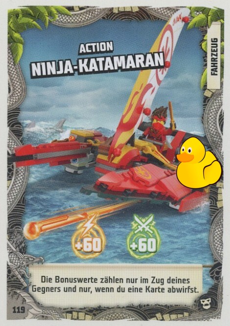 LEGO Ninjago Serie 6 Next Level | #119 Action Ninja-Katamaran 