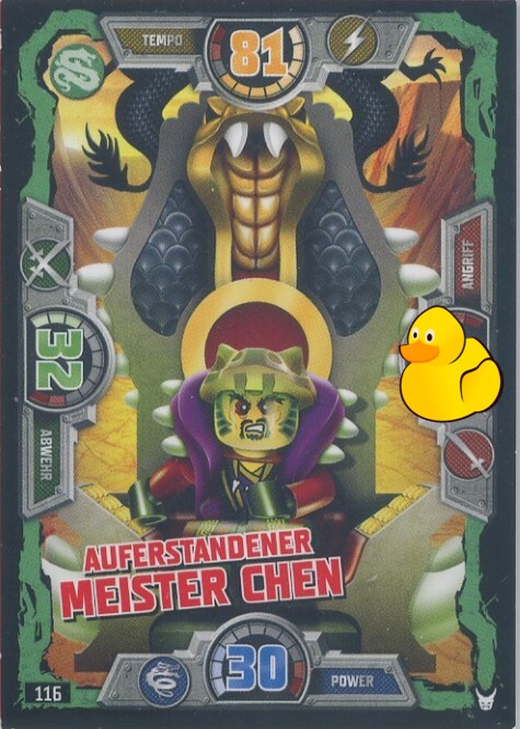 LEGO Ninjago Serie 3 | #116 Auferstandener Meister Chen 