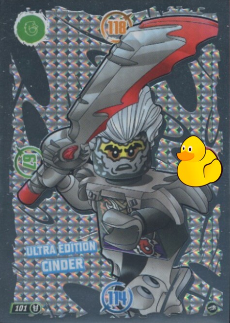 LEGO Ninjago Serie 10 |  #101 Ultra Edition Cinder