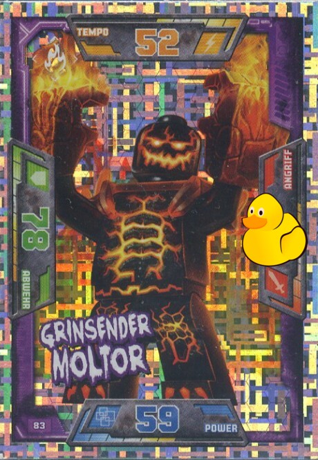 LEGO Nexo Knights Serie 1 | #083 Grinsender Moltor