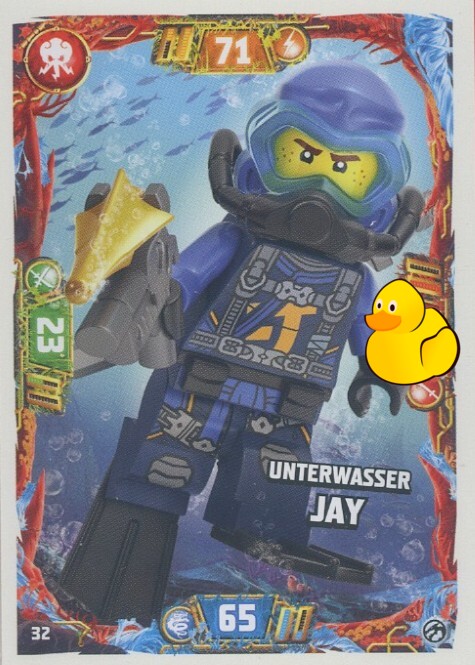 LEGO Ninjago Serie 7 | #032 Unterwasser Jay