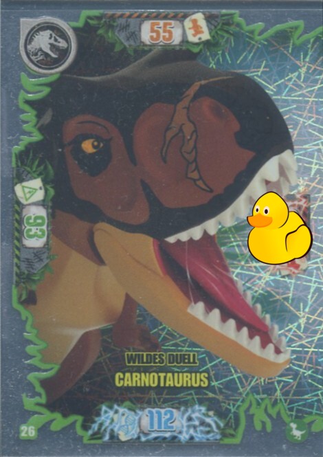 LEGO Jurassic World Serie 3 | #026 Wildes Duell Carnotaurus