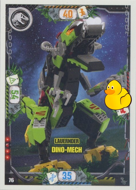 LEGO Jurassic World Serie 3 | #076 Lauernder Dino-Mech