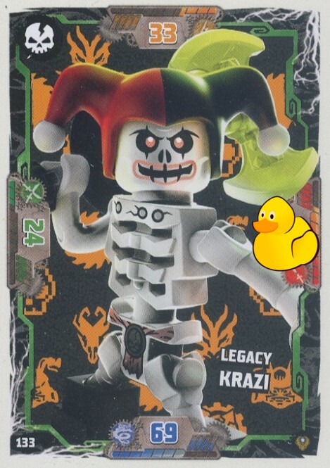 LEGO Ninjago Serie 9 Next Level  | #133 Legacy Krazi