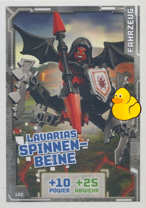 LEGO Nexo Knights Serie 1 | #168 Lavarias Spinnen-Beine
