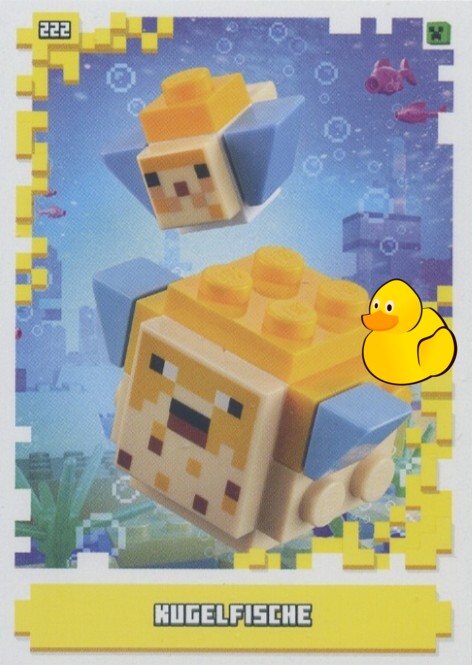 LEGO Minecraft Serie 1 | #222 Kugelfische