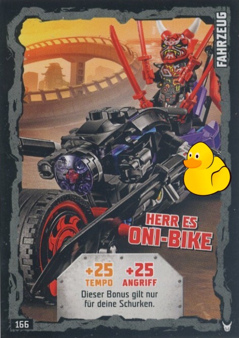 LEGO Ninjago Serie 3 | #166 Herr Es Oni-Bike LEGO Ninjago Serie 3 | #166 Herr Es Oni-Bike
