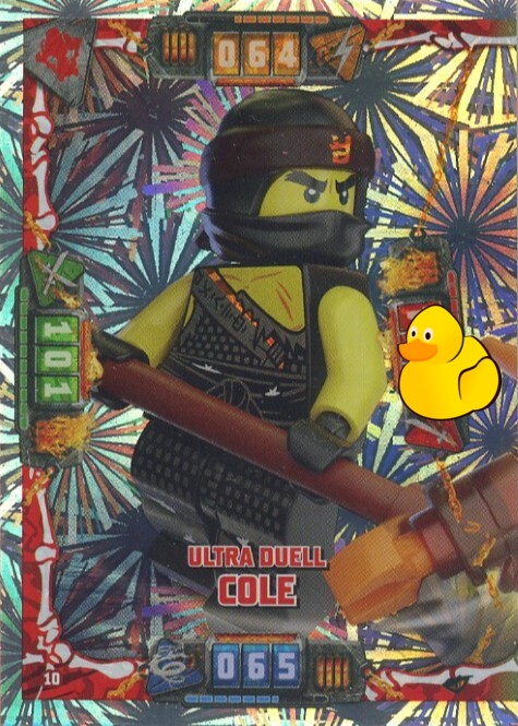 LEGO Ninjago Serie 4 | #010 Ultra Duell Cole