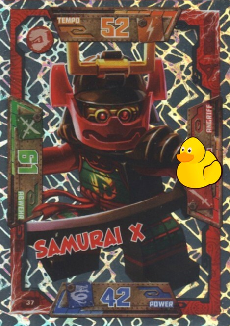 LEGO Ninjago Serie 1 | #037 Samurai X