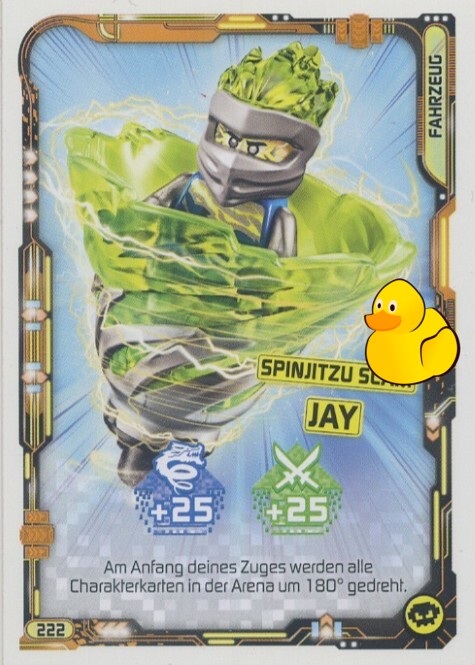 LEGO Ninjago Serie 5 | #222 Spinjitzu Slam Jay 