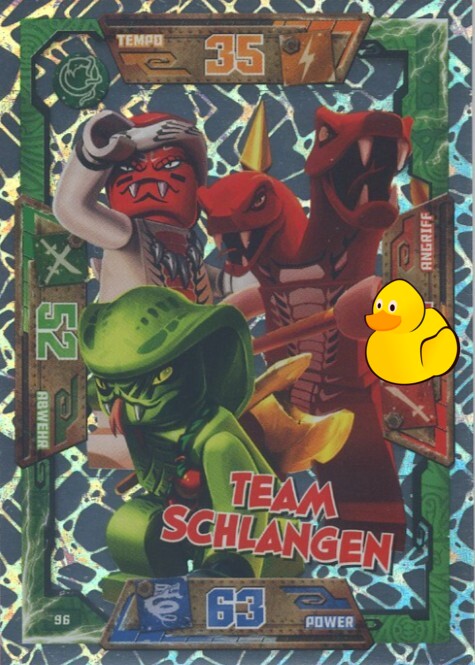 LEGO Ninjago Serie 1 | #096 Team Schlange