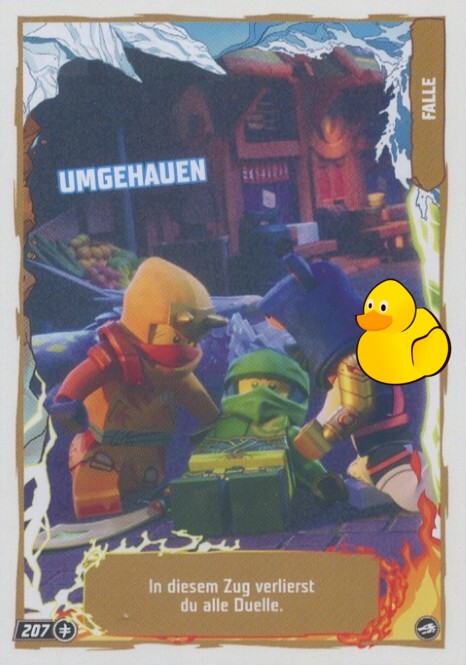 LEGO Ninjago Serie 10 |  #207 Umgehauen