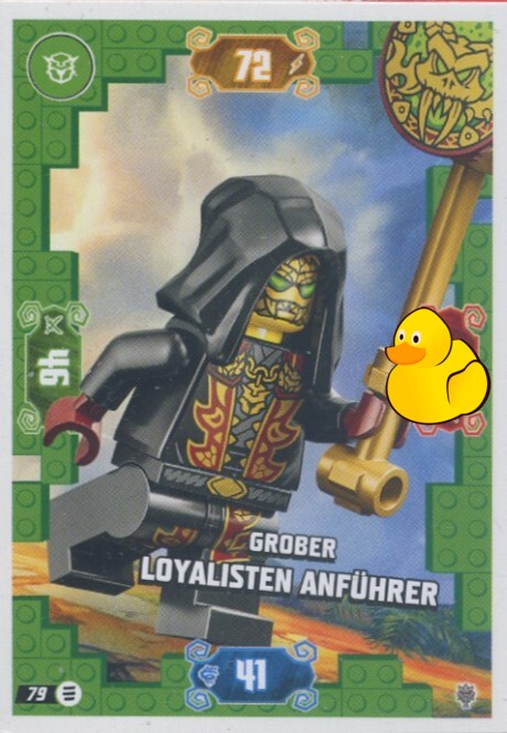 LEGO Ninjago Serie 11 | #079 Grober Loyalisten Anführer
