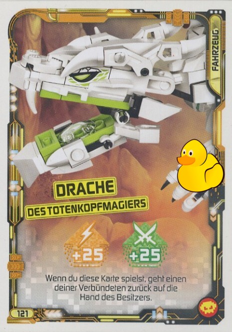 LEGO Ninjago Serie 5 Next Level | #121 Drache des Totenkopfmagiers 