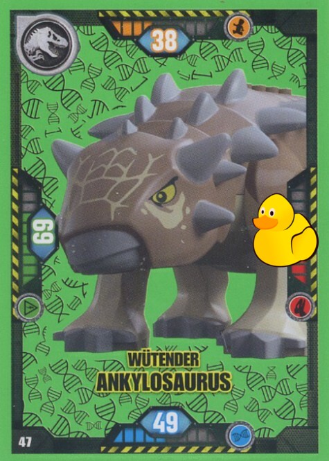 LEGO Jurassic World Serie 1 | #047 Wütender Ankylosaurus