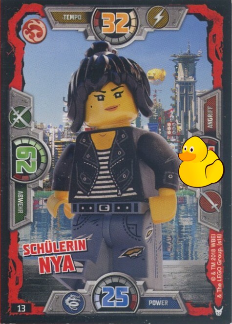 LEGO Ninjago Serie 3 | #013 Schülerin Nya LEGO Ninjago Serie 3 | #013 Schülerin Nya