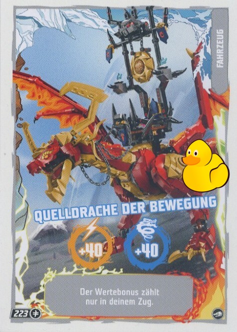 LEGO Ninjago Serie 10 |  #223 Quelldrache der Bewegung