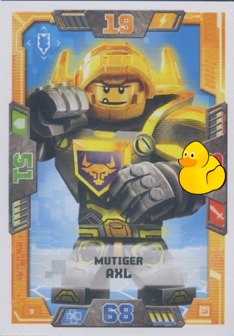 LEGO Nexo Knights Serie 2 | #009 Mutiger Axl