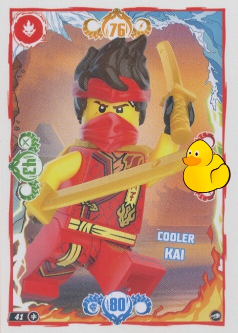 LEGO Ninjago Serie 10 |  #041 Cooler Kai