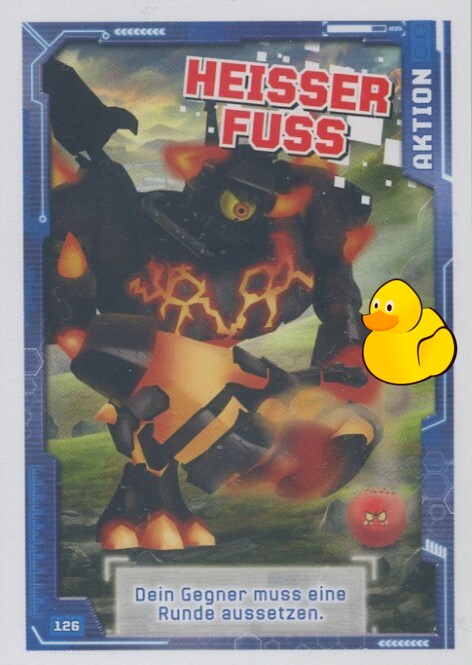 LEGO Nexo Knights Serie 1 | #126 Heisser Fuss