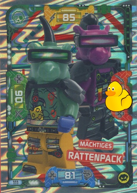 LEGO Ninjago Serie 5 | #111 Mächtiges Rattenpack