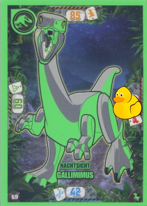 LEGO Jurassic World Serie 3 | #069 Nachtsicht Gallimimus