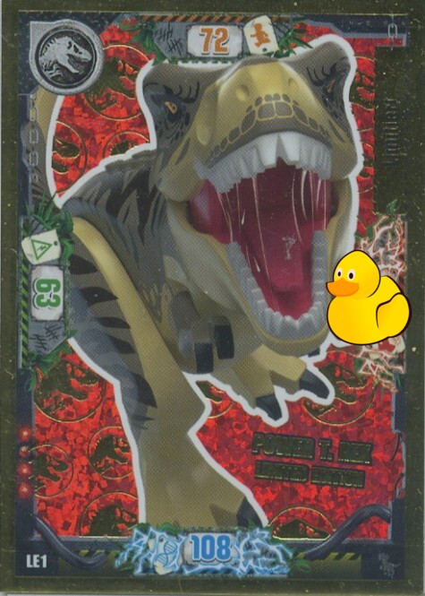 LEGO Jurassic World Serie 3 | #LE01 Power T. Rex