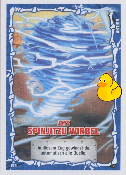 LEGO Ninjago Serie 4 | #159 Jays Spinjitzu Wirbel 