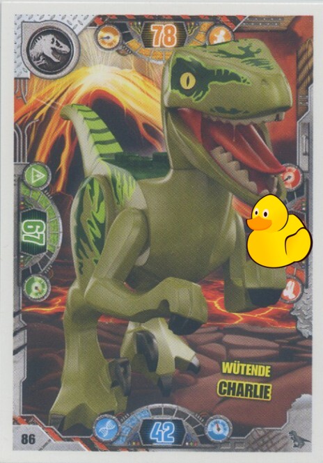 LEGO Jurassic World Serie 2 | #086 Wütende Charlie