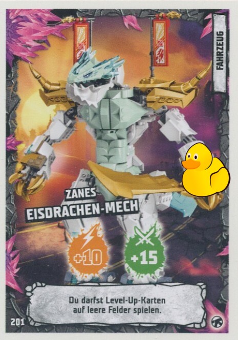 LEGO Ninjago Serie 8 Next Level | #201 Zanes Eisdrachen-Mech