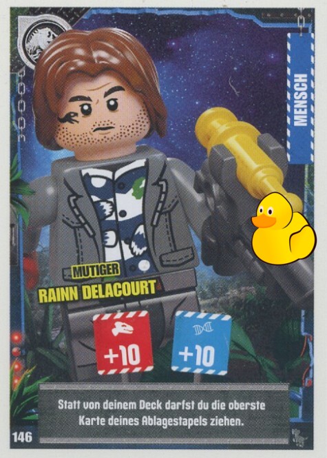 LEGO Jurassic World Serie 3 | #146 Mutiger Rainn Delacourt