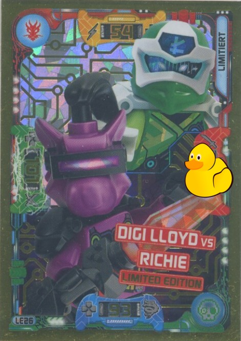 LEGO Ninjago Serie 5 | #LE026 Digi Lloyd vs Richie 